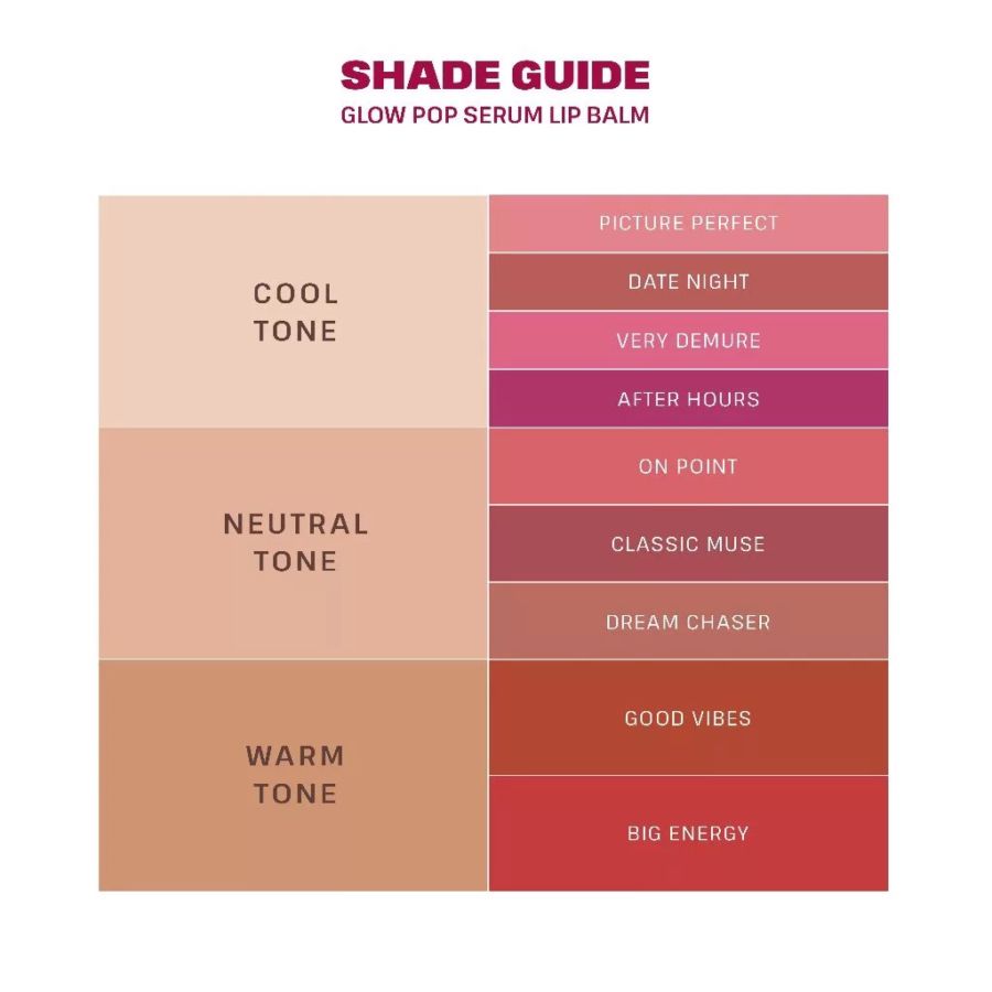 Esqa Glow Pop Serum Classic Muse Lip Balm 3gram