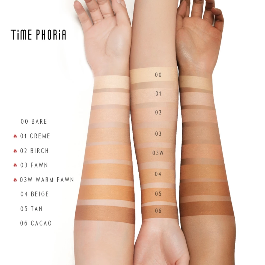 TimePhoria Timeless Lumina Matte Perfection Warm Fawn Cushion 11gram