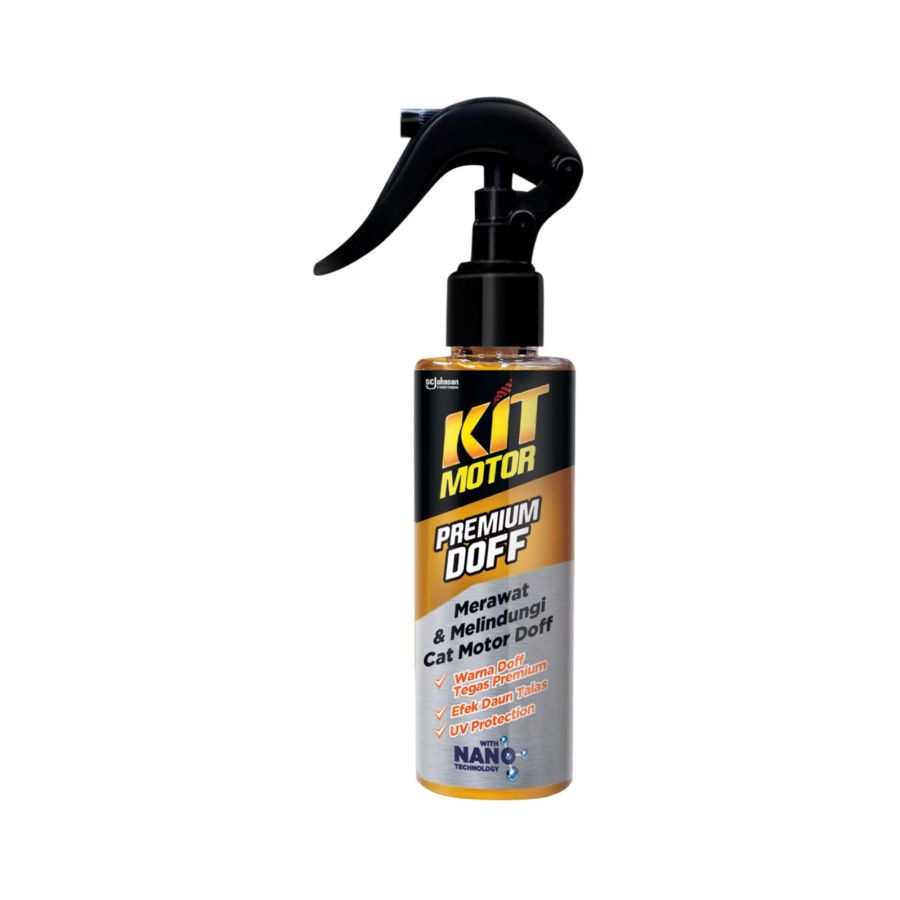 Kit Motor Premium Doff Kebutuhan Cuci Kendaraan 130 ml 1pcs