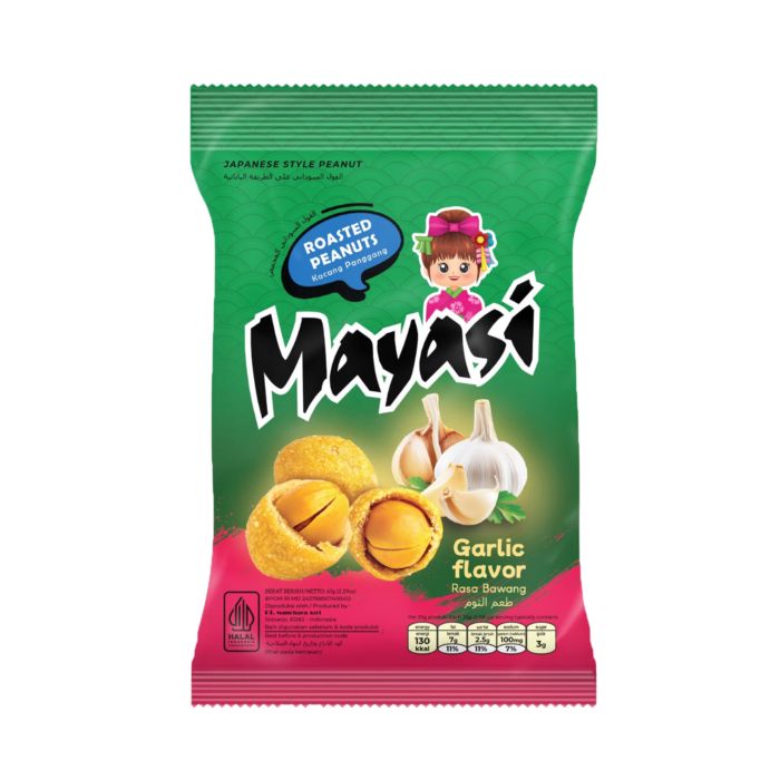 Mayasi Kacang Jepang Garlic Flavor