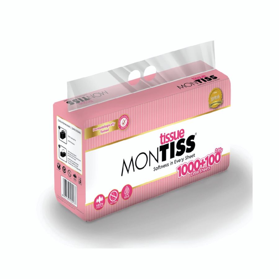 Montiss Facial Tissue 1100sheets
