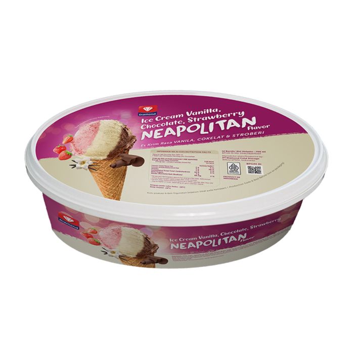 Diamond Ice Cream Neapolitan