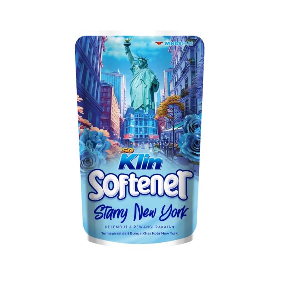 SoKlin Softener Starry New York Pelembut dan Pengharum Pakaian 820ml