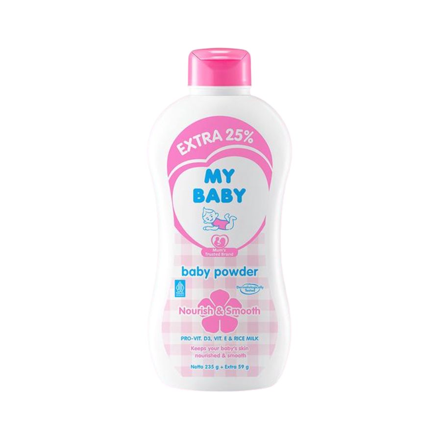 My Baby Baby Powder Nourish & Smooth Perawatan Bayi 500gram