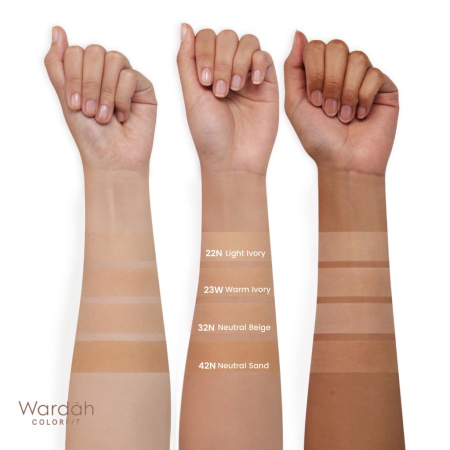 Wardah Colorfit HD Blurify 22N Light Ivory Loose Powder 15gram