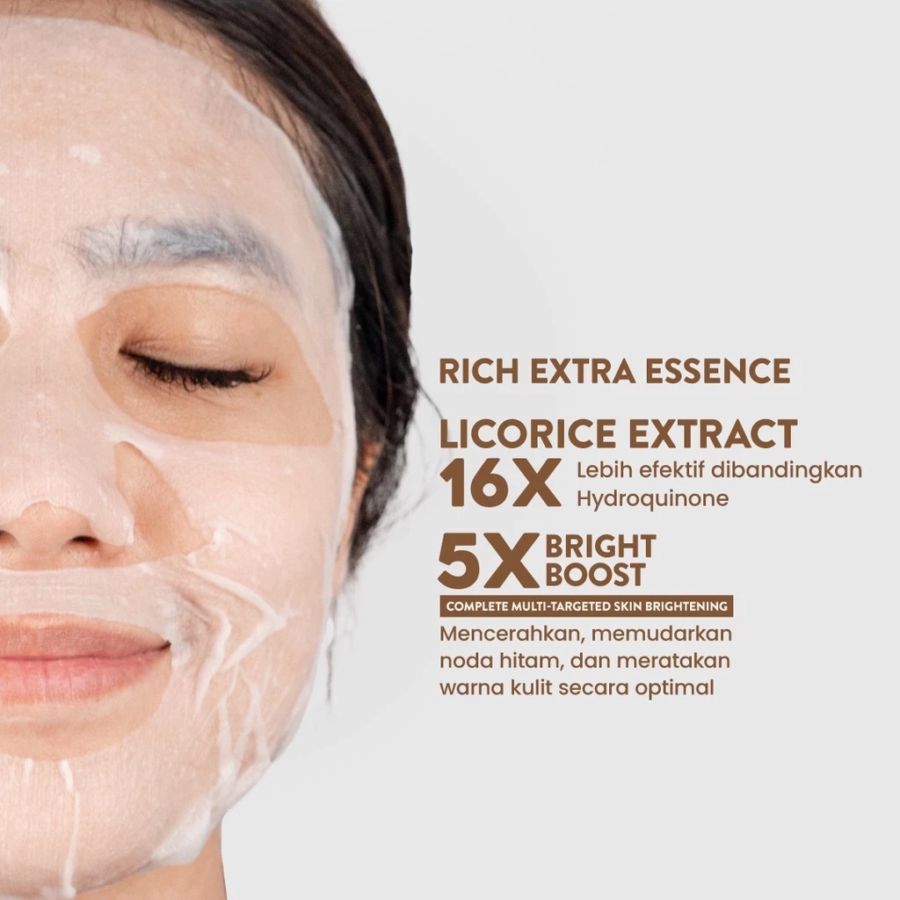 NPURE Licorice Sheet Mask 30gram