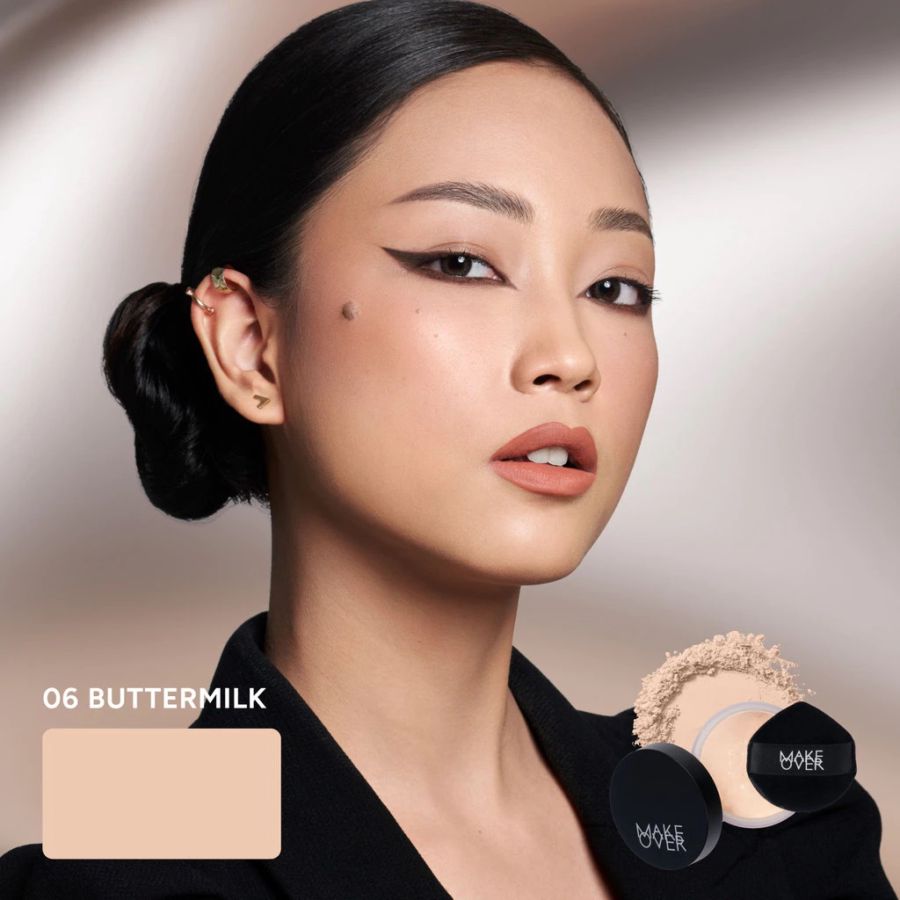 MAKE OVER Silky Smooth 06 Buttermilk Translucent Powder 35gram