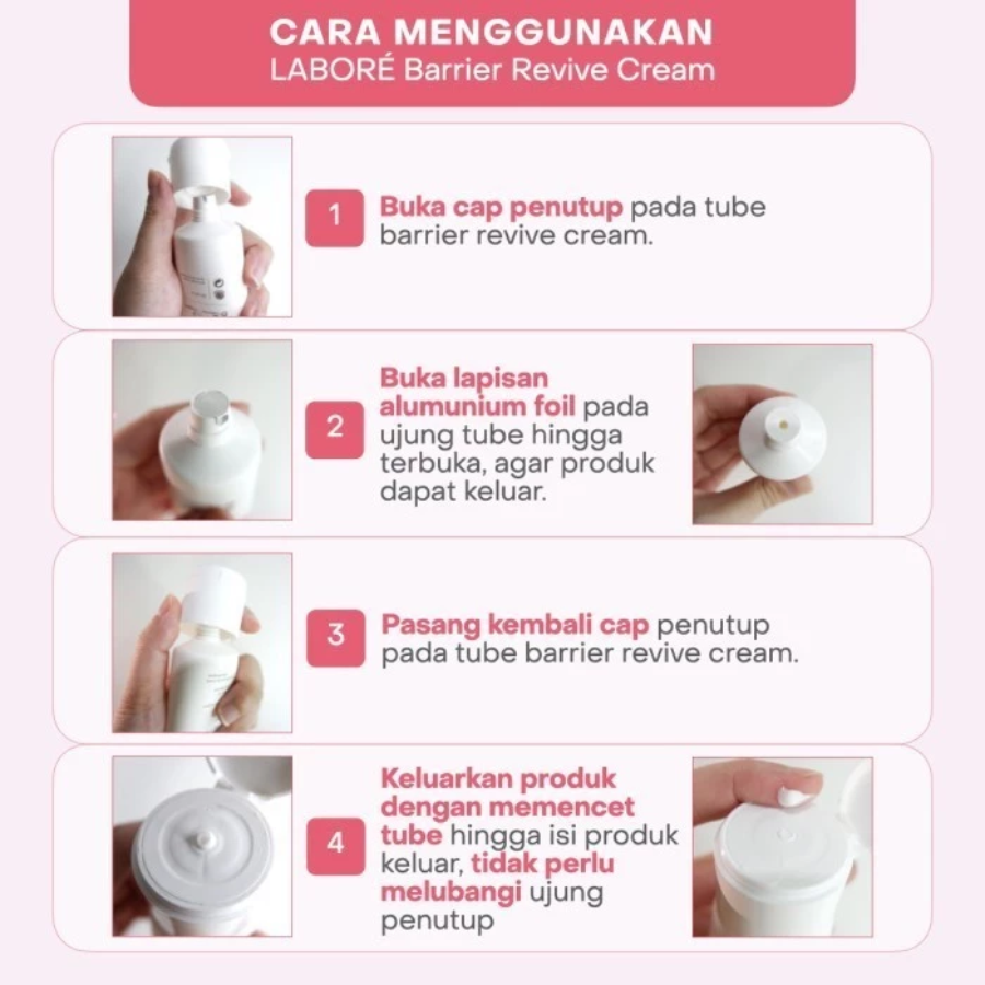 LABORE Biome Repair Barier Revive Cream Pelembab Kulit 100ml