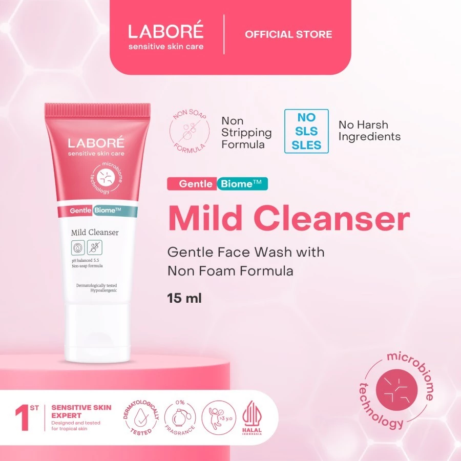 LABORE Sensitive On The Go Minis Travel Size Skincare 1 Pack 1pack