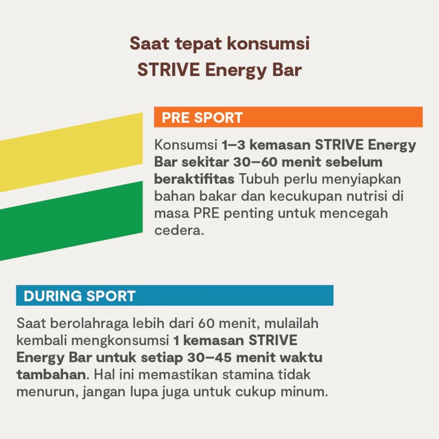 Strive Peanut Butter Coffee Energy Bar 40gram
