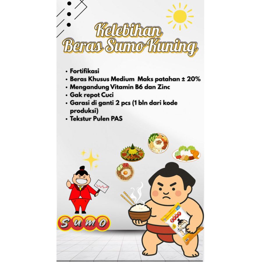 Sumo Kuning Beras Khusus 5kg