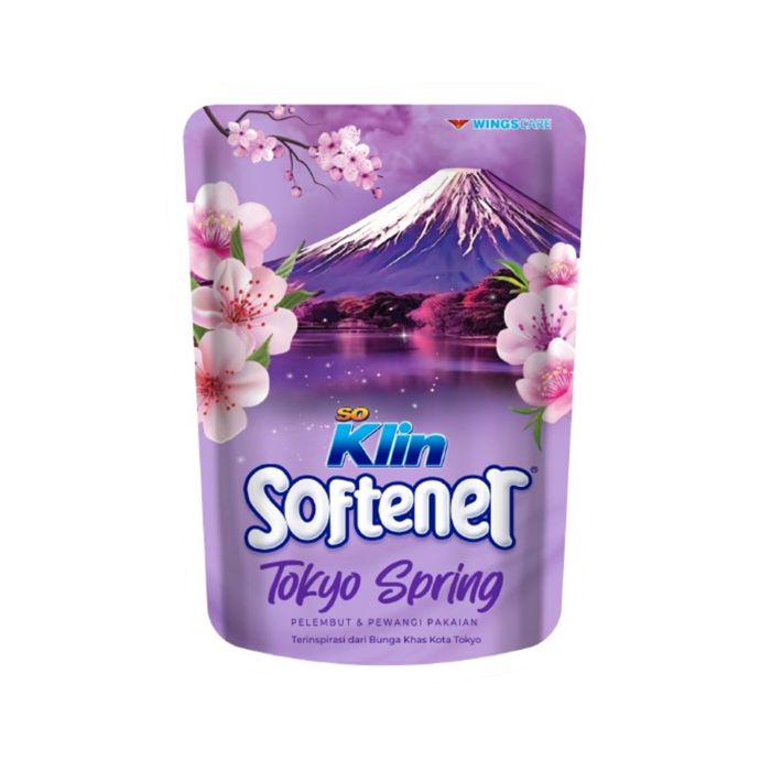 SoKlin Softener Tokyo Spring Pelembut dan Pengharum Pakaian