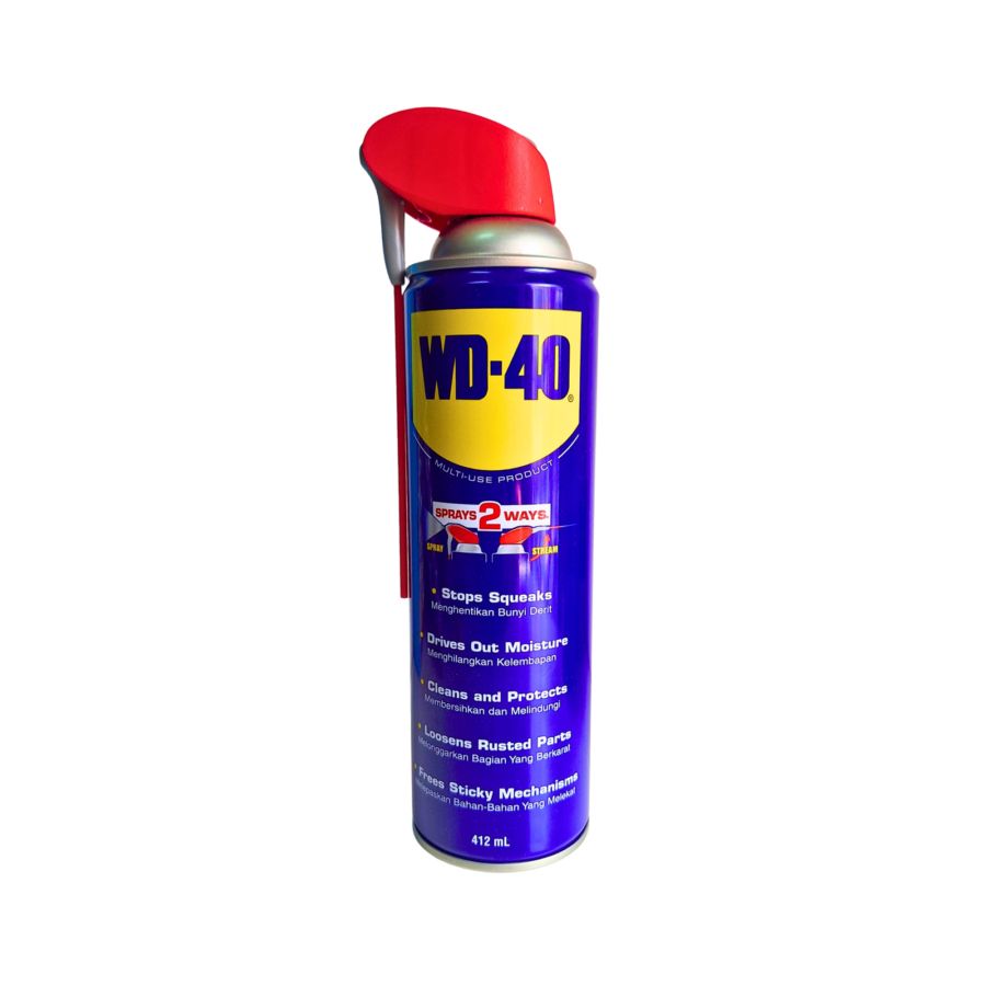 WD-40 Pelumas Spray Serbaguna Smart Straw 412ml