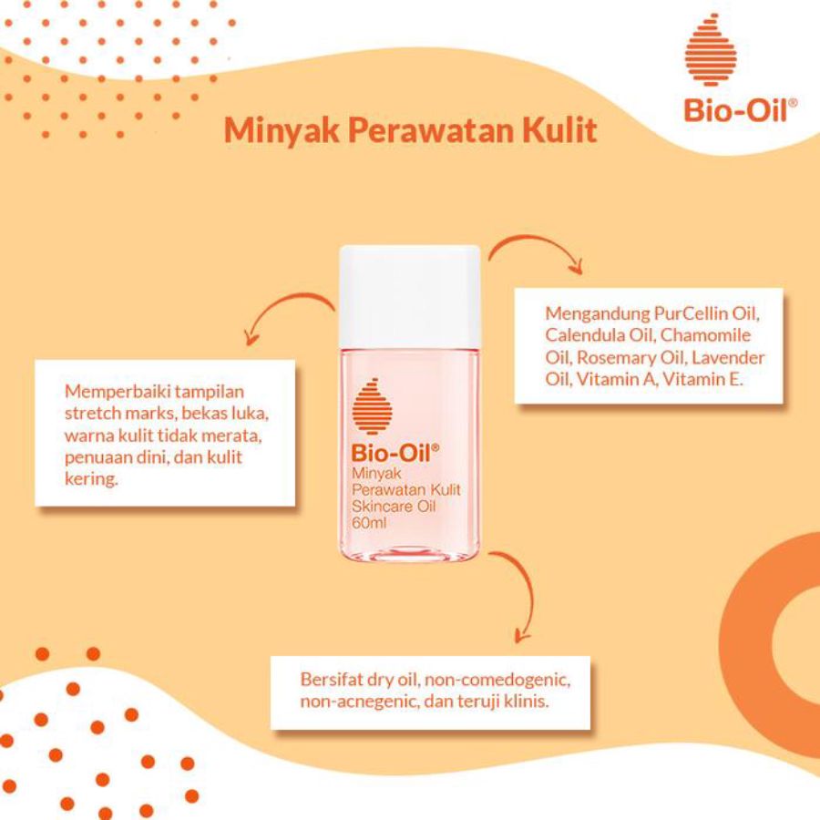 Bio Oil Skincare - Minyak Perawatan Kulit 60ml