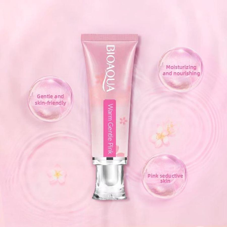 BIOAQUA Nenhong Pink Gentle Gel Pelembab Kulit dan Bibir 30gram