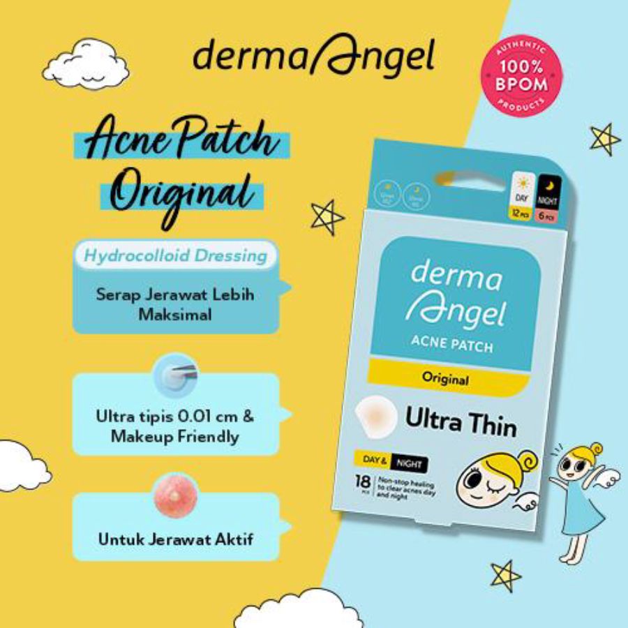 Derma Angel Original Ultra Thin Mix 18patch