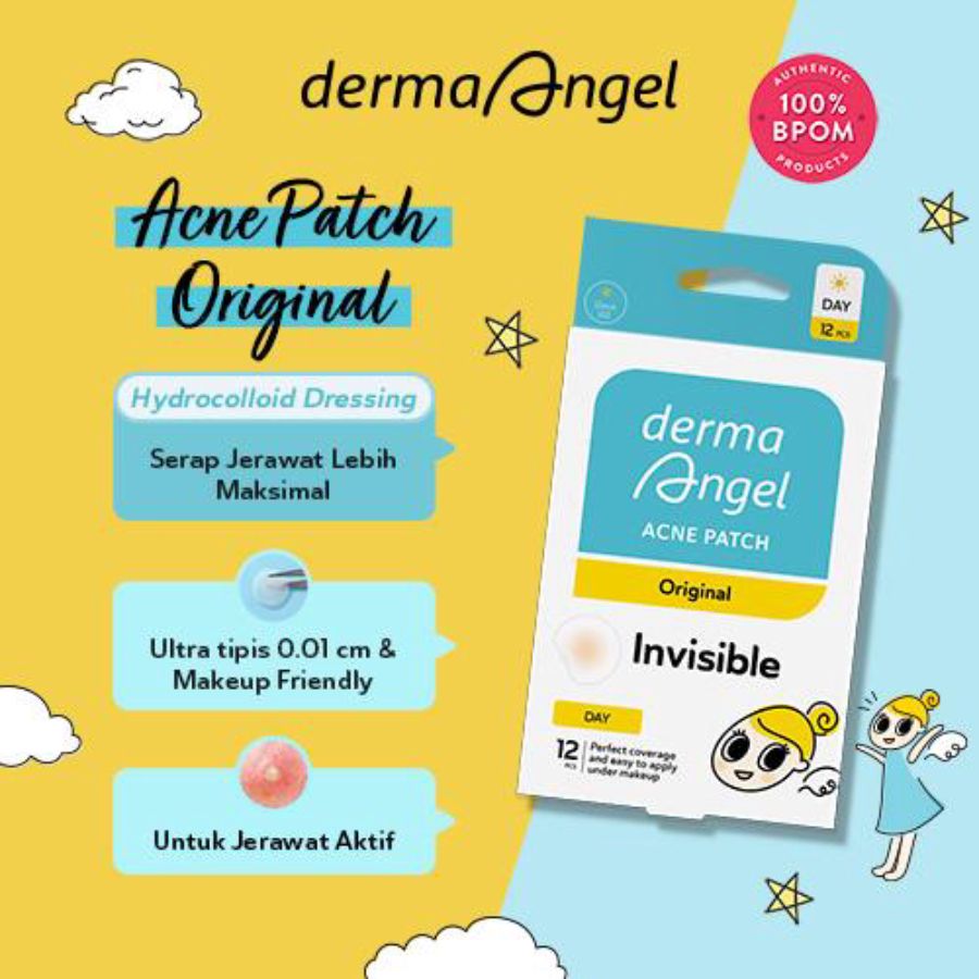 Derma Angel Acne Patch Original Invisible Day 12patch