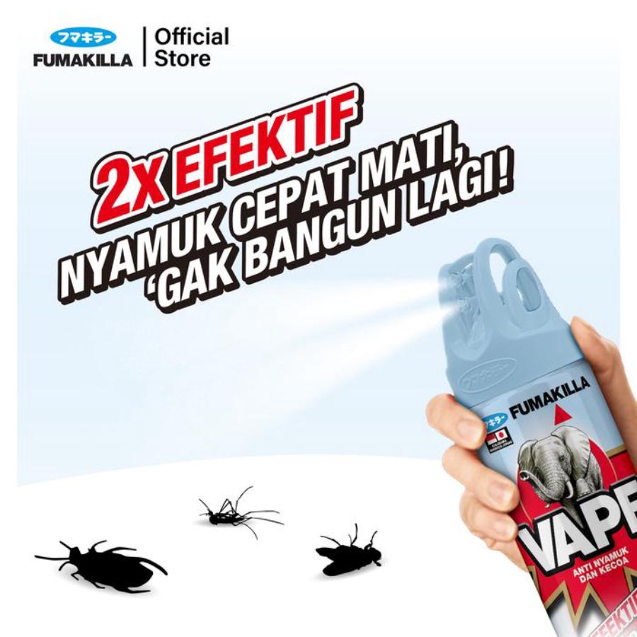 Vape Aerosol Floral Bubble Pembasmi Serangga 600ml