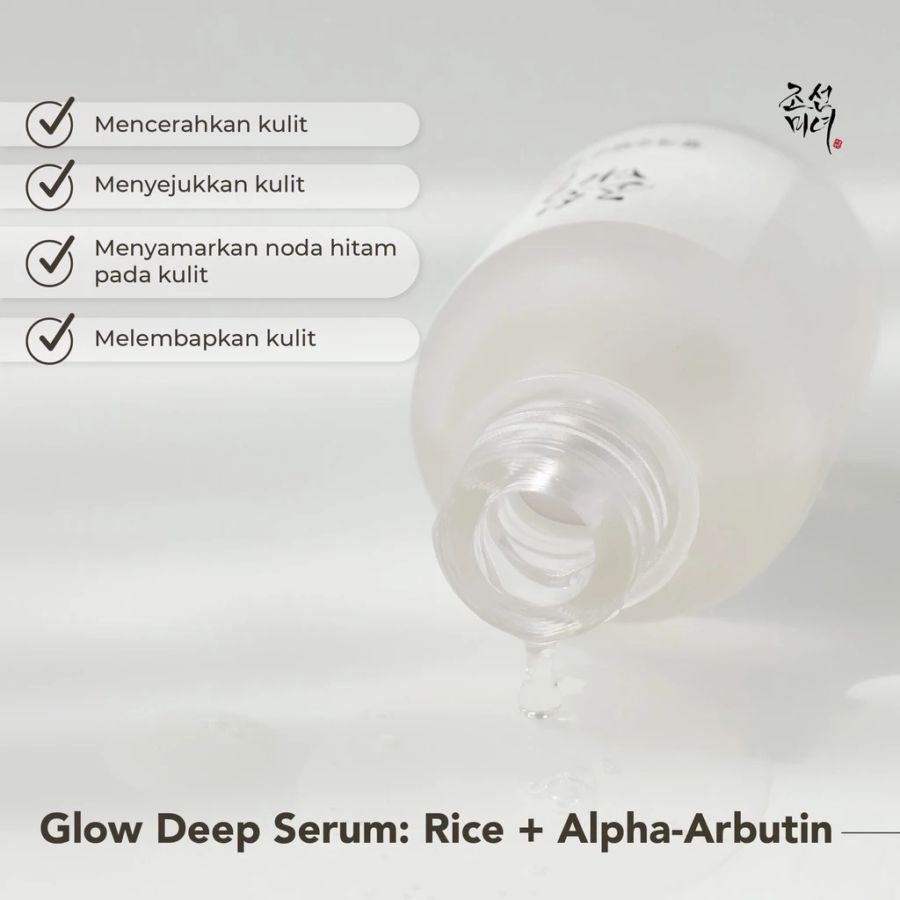 Beauty of Joseon Glow Deep Rice & Alpha Arbutin Serum Wajah 30ml