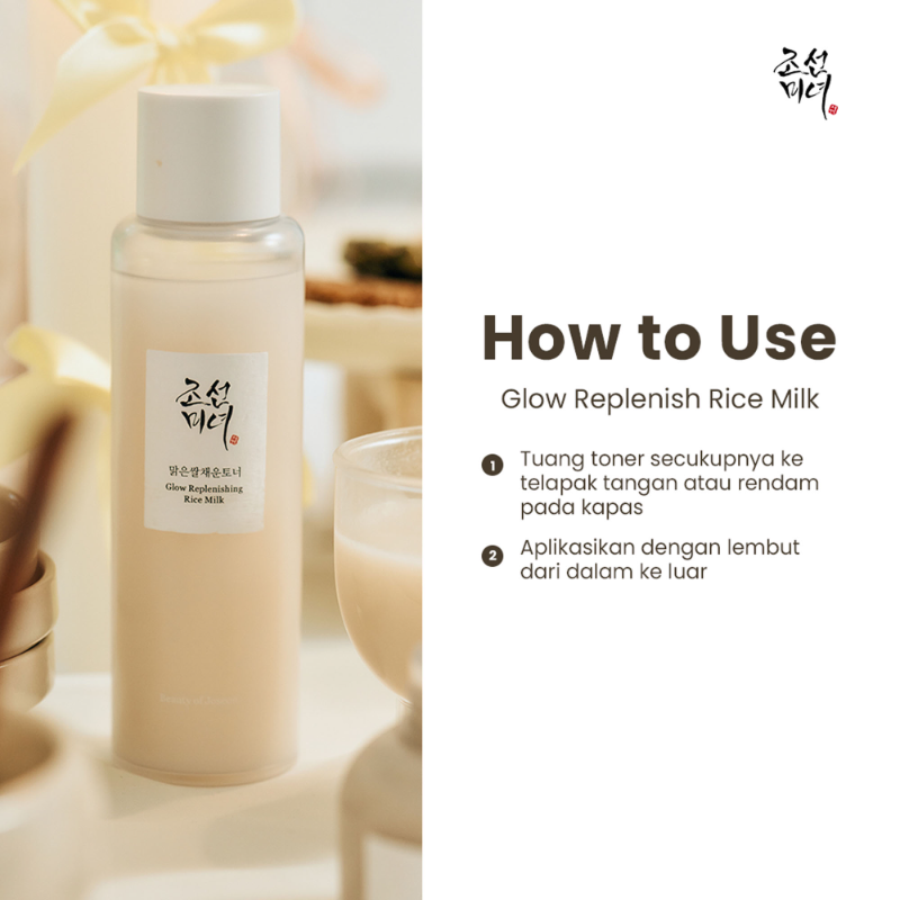 Beauty of Joseon Glow Replenishing Rice Milk Toner Wajah 150ml