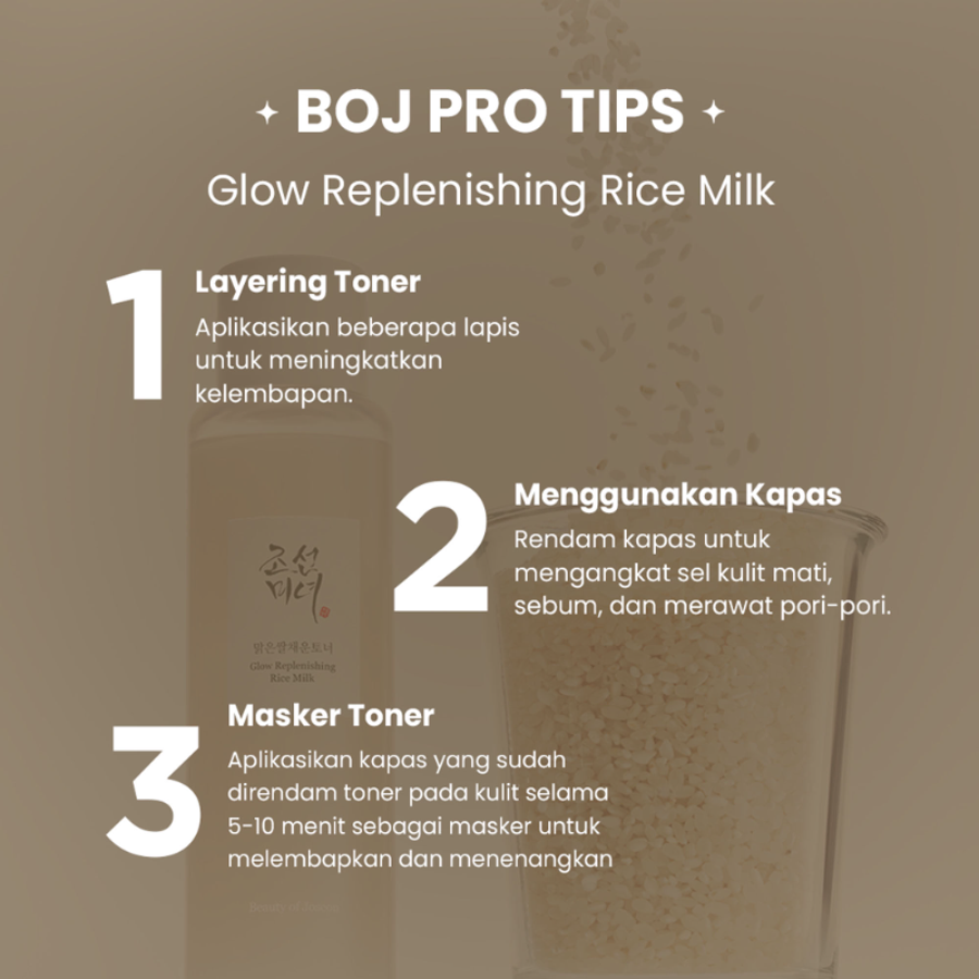 Beauty of Joseon Glow Replenishing Rice Milk Toner Wajah 150ml