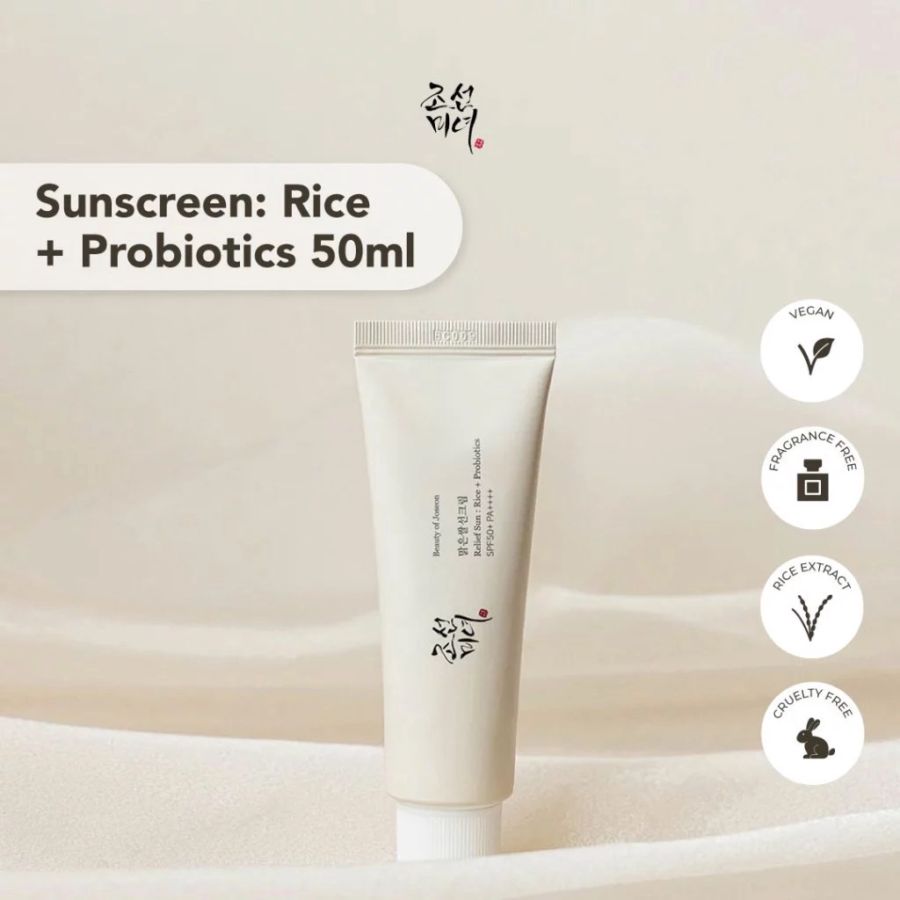 Beauty of Joseon Rice + Probiotics Sunscreen SPF 50+ PA++++ 50ml