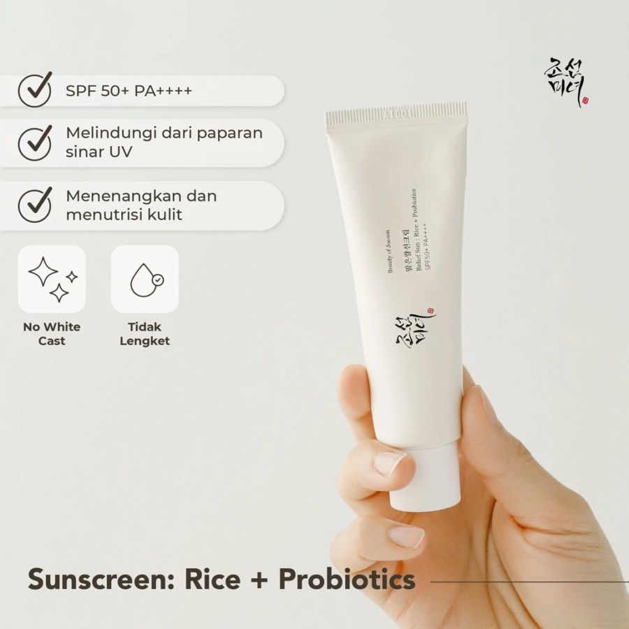 Beauty of Joseon Rice + Probiotics Sunscreen SPF 50+ PA++++ 50ml
