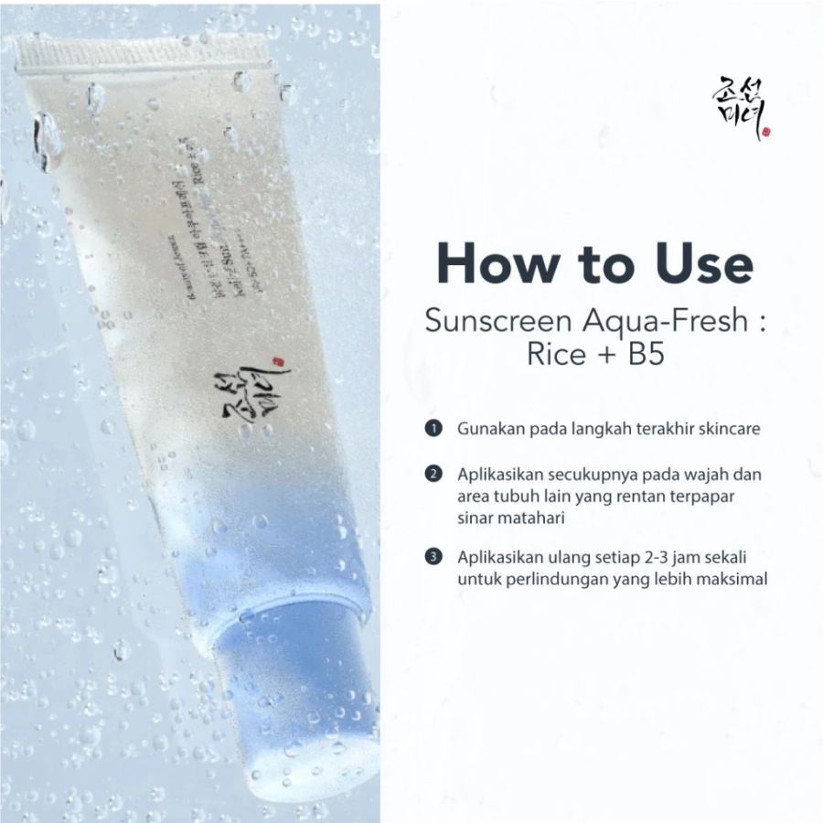 Beauty of Joseon Aqua-Fresh Sunscreen SPF 50+ PA++++ 50ml