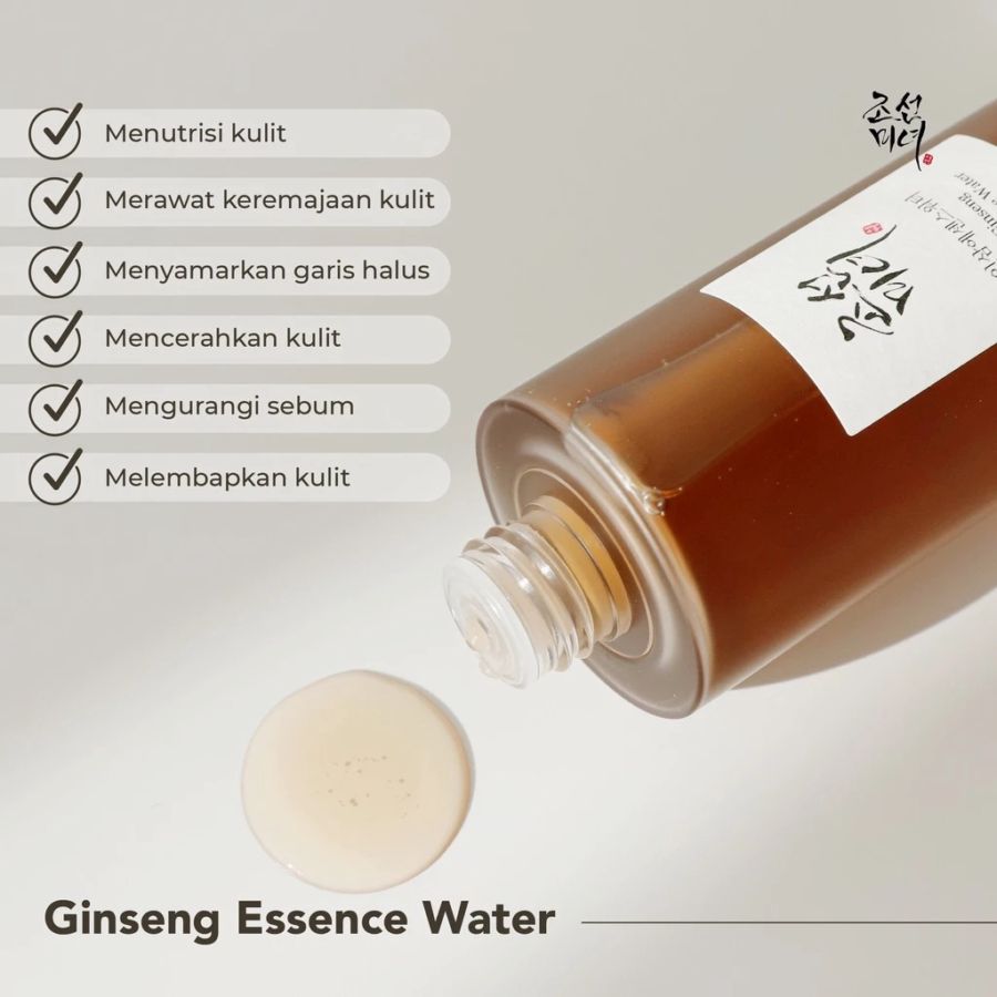 Beauty of Joseon Ginseng Essence Water Toner Wajah 150ml