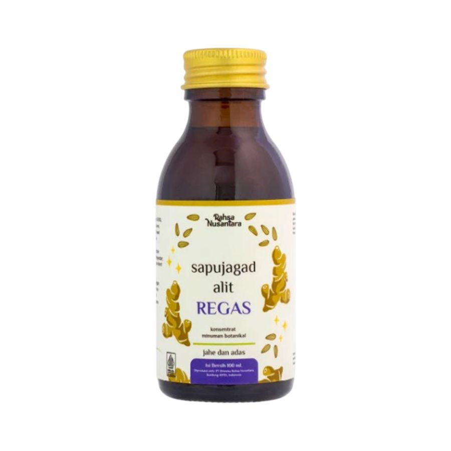 Rahsa Nusantara Sapujagad Alit REGAS Obat Herbal Batuk & Pilek Anak 100ml