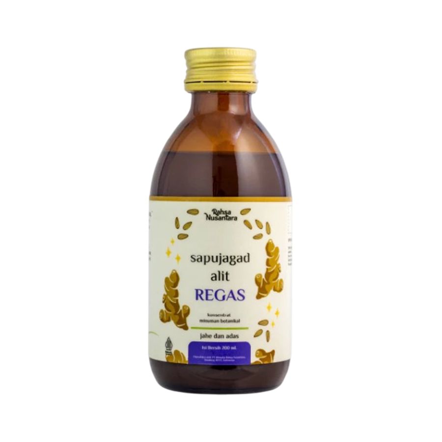 Rahsa Nusantara Sapujagad Alit REGAS Obat Herbal Batuk & Pilek Anak 200ml