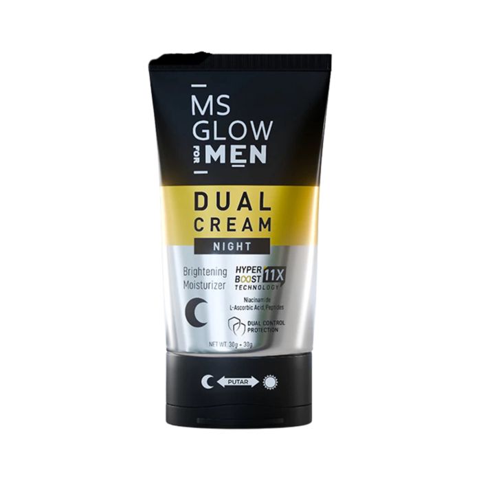 MS Glow For Men Dual Cream Pelembab Wajah Pria