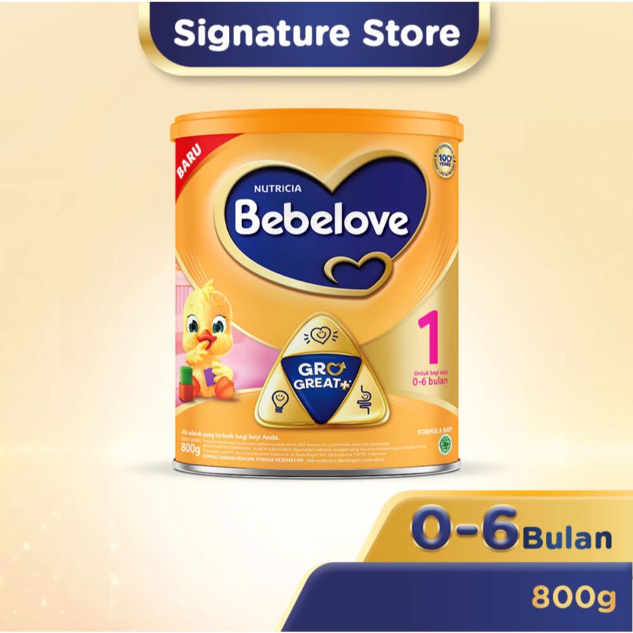 Bebelove 1 Susu Formula Bayi 0-6 Bulan 800gram