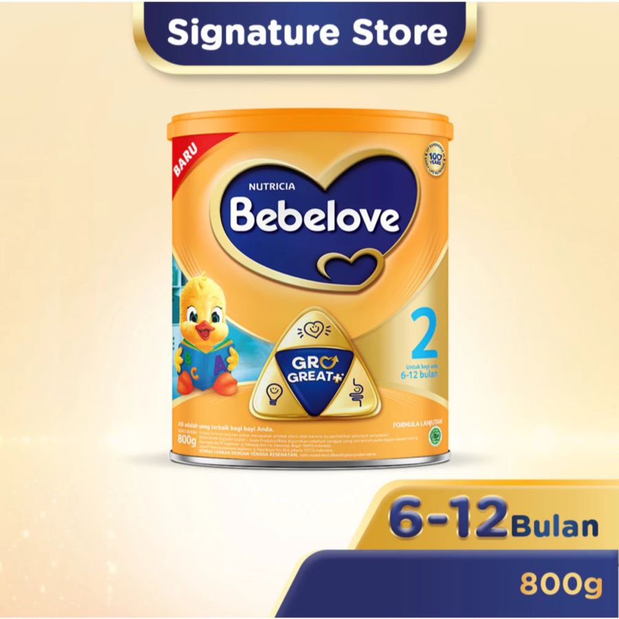 Bebelove 2 Susu Formula Bayi 6-12 Bulan 800gram