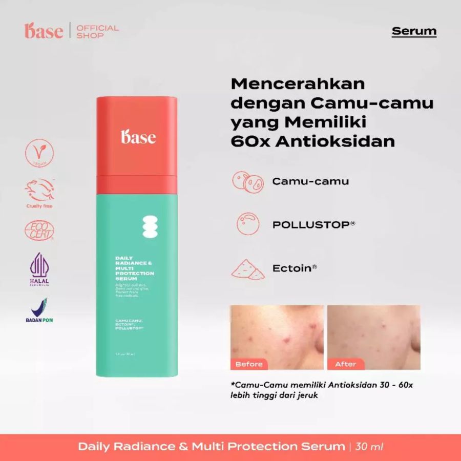 Base Daily Radiance & Multi-Protection Serum 30ml