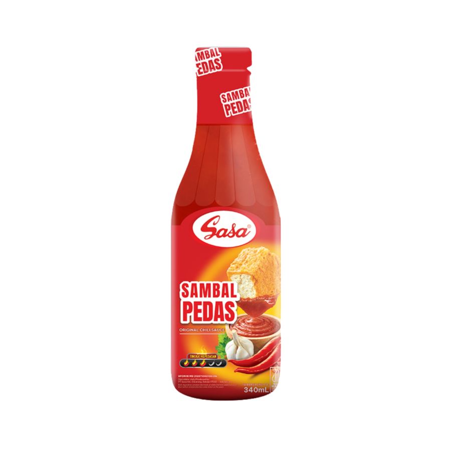 Sasa Saus Sambal Asli Botol 340ml