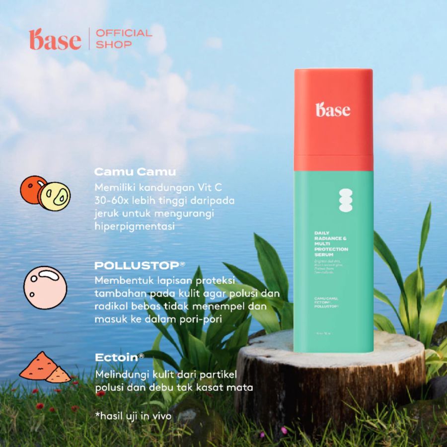 Base Daily Radiance & Multi-Protection Serum 30ml
