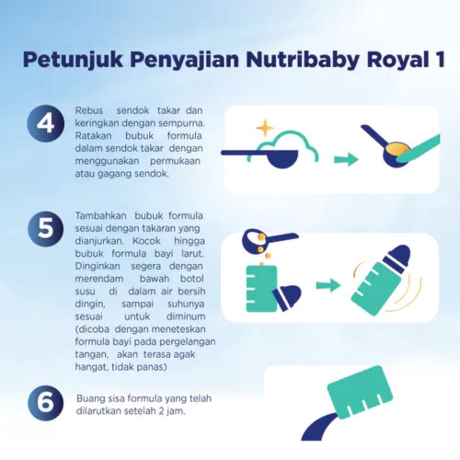 Nutribaby Royal 1 Acti Duobio 0-6 Bulan Susu Formula Bayi 800gram