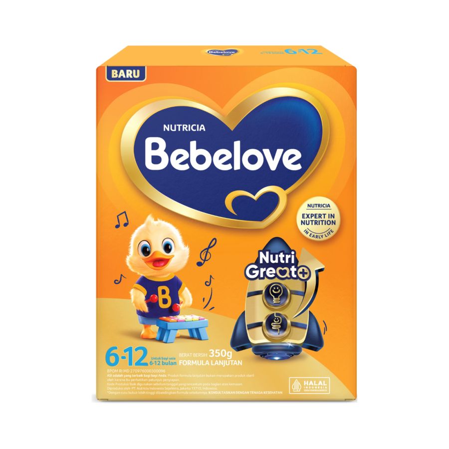 Bebelove 6-12 Great+ Susu Formula Bayi 6-12 Bulan 400gram