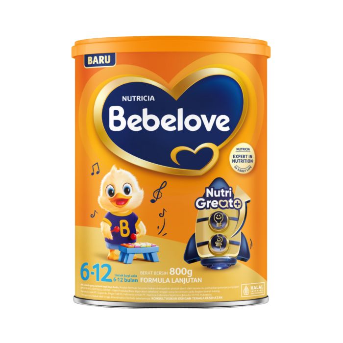 Bebelove 6-12 Great+ Susu Formula Bayi 6-12 Bulan