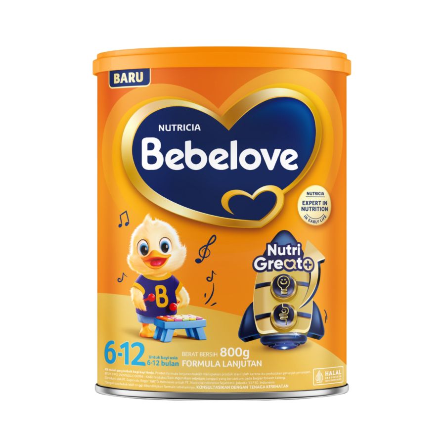 Bebelove 2 Susu Formula Bayi 6-12 Bulan 800gram