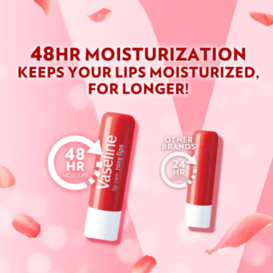 Vaseline Lip Therapy Rosy Lips Lip Balm 4gram