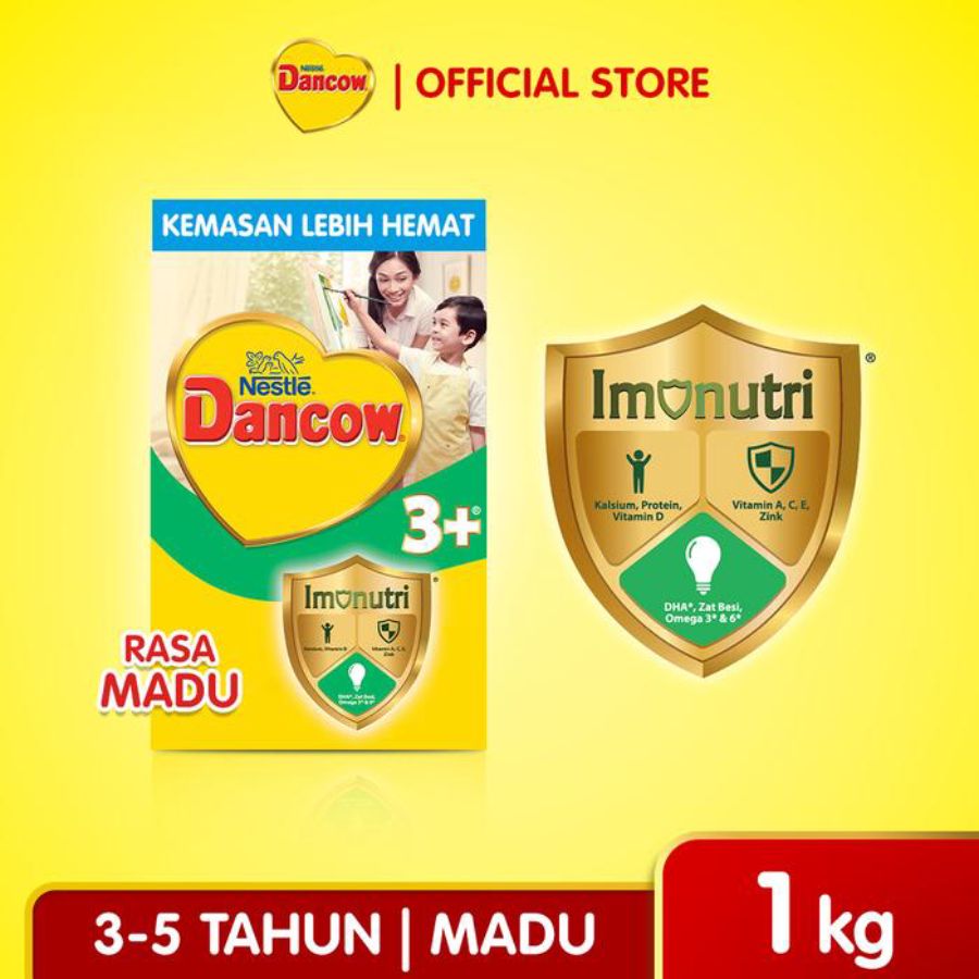 Dancow 3+ Madu 3-5 Tahun Susu Formula 1kg