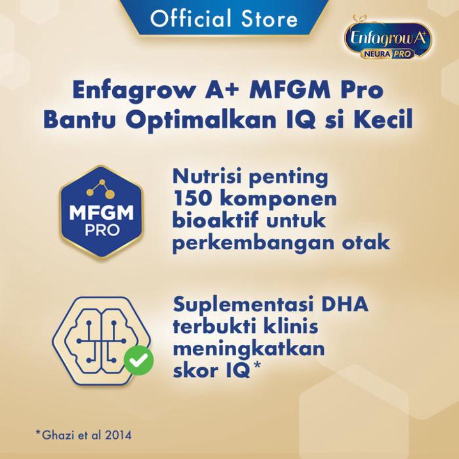 Enfagrow A+ 3 Vanilla Susu Pertumbuhan Anak 1-3 Tahun 800gram