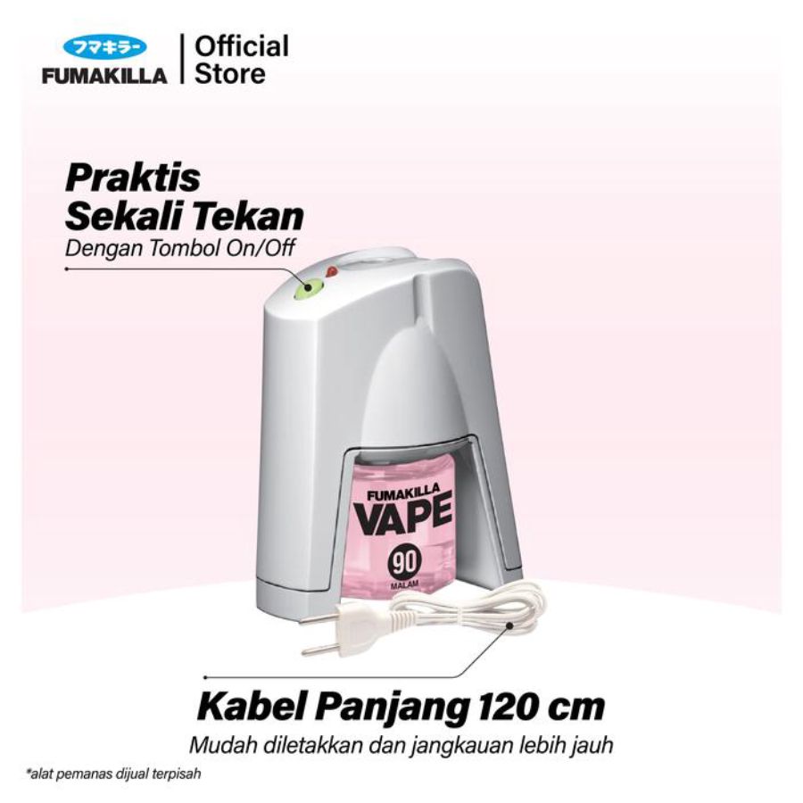 Vape Liquid Sweet Powder 90 Malam Refill Pembasmi Serangga 1pcs