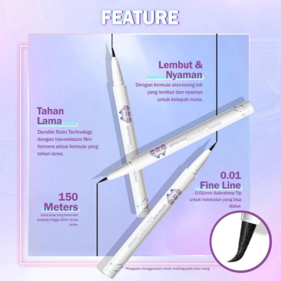 BNB Barenbliss Better Than Magic Eyeliner Waterproof Patronus Black 1ml