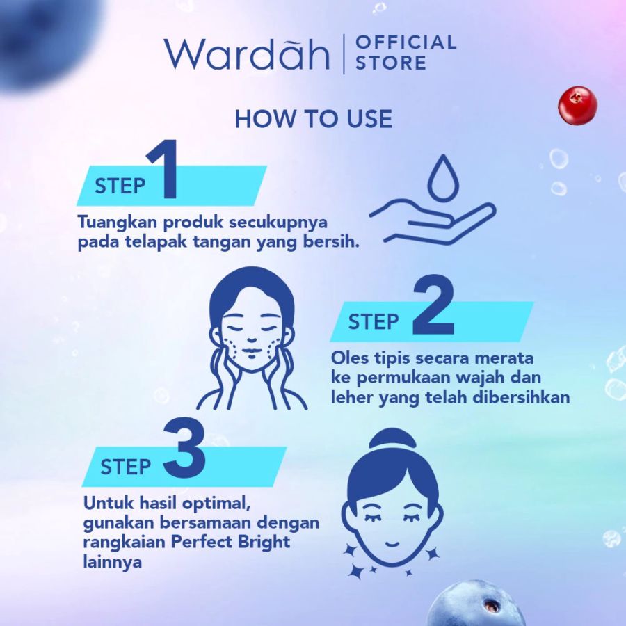 Wardah Perfect Bright Lightening Moist UV Protec SPF 30+++ 20ml