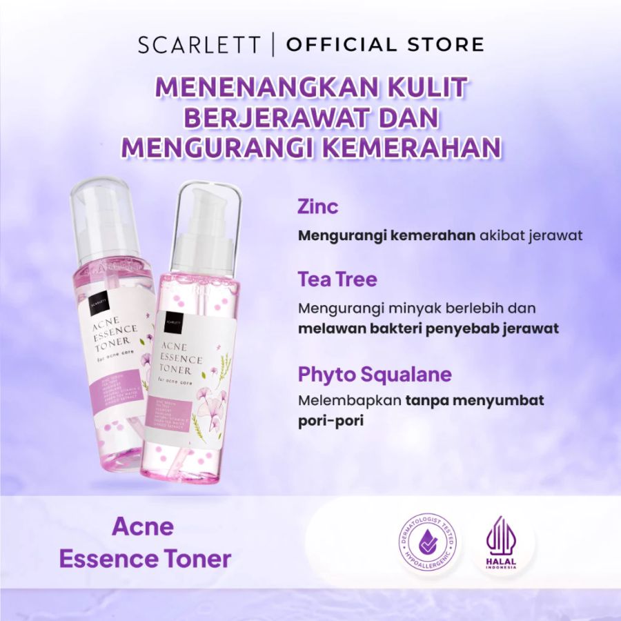 Scarlett Acne Essence Toner 100ml