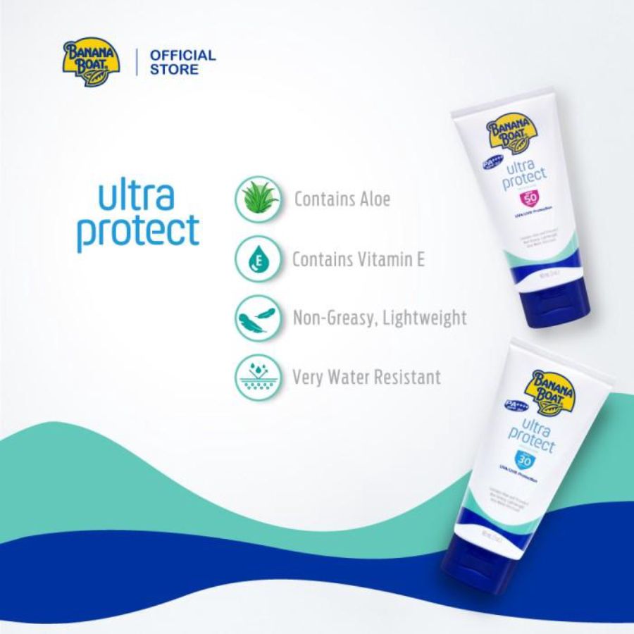 Banana Boat Ultra Protect Sunscreen Lotion SPF 50PA+++ 90ml