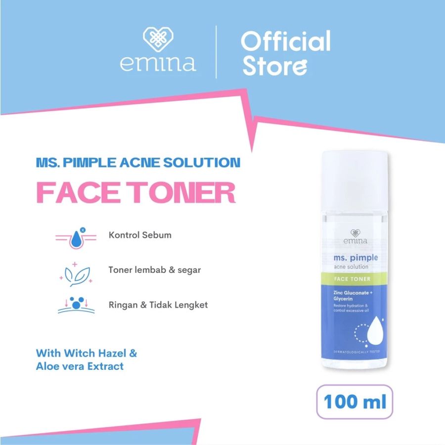 Emina Ms. Pimple Acne Solution Face Toner 100ml